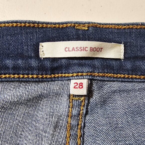 Womens Classic Bootcut Jeans - Size 6 Short - 30x28.5‎ - Picture 9 of 11